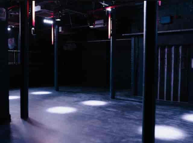 DOWNTEX MILL: industrial event space in Manchester with exposed columns for flexible layouts.