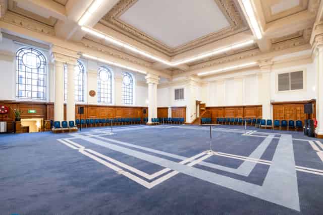 Lecture Hall and Library