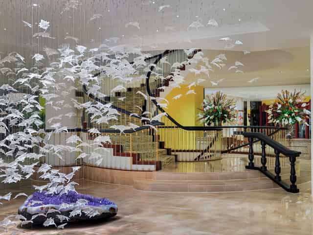 Hotel lobby
