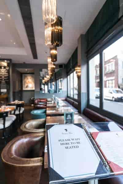 Stylish restaurant at Beaufort House, ideal for intimate meetings and networking events.