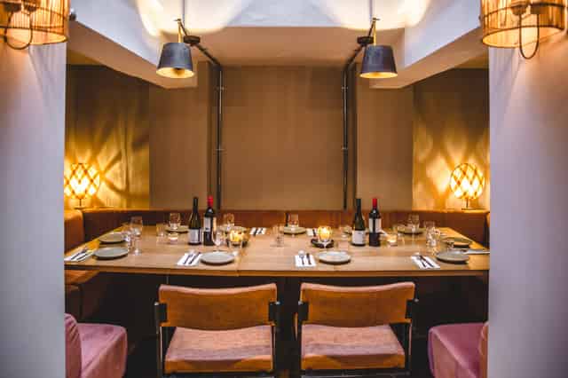 Semi-Private Dining Area