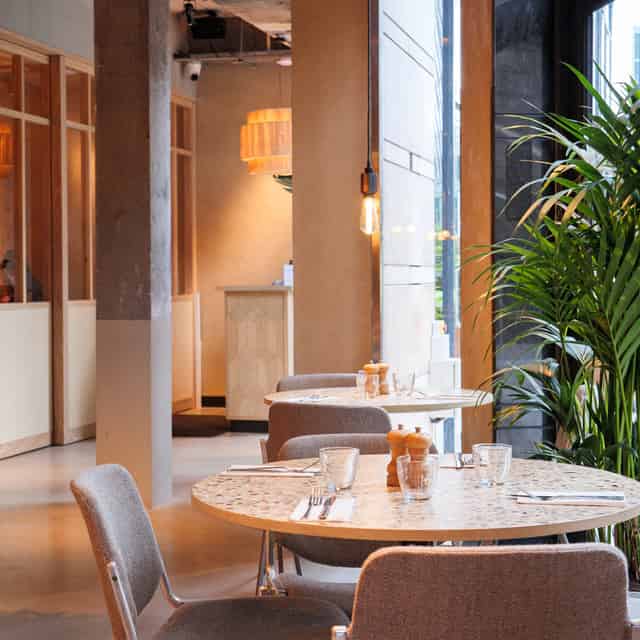Semi-Private Dining Area