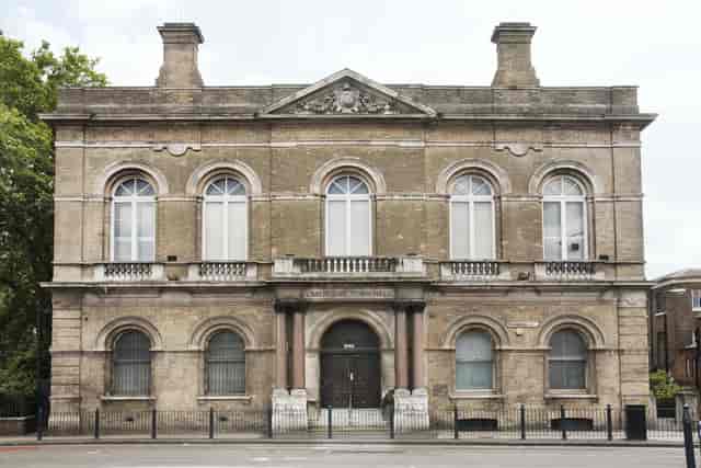 Elegant balcony at Limehouse Town Hall, perfect for weddings and corporate events.