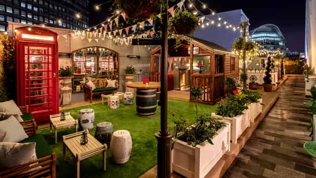 Beer garden