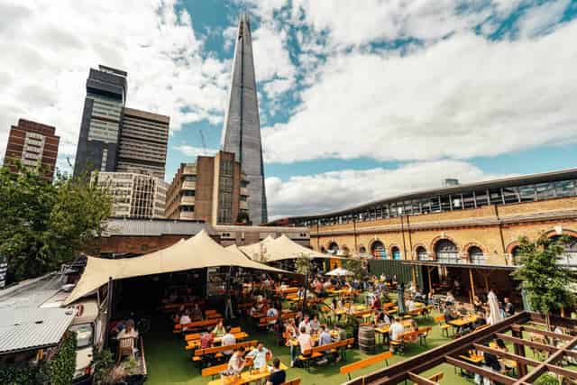 Beer garden