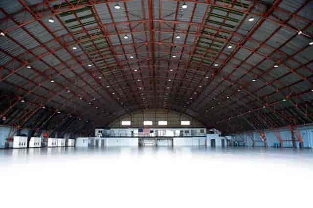 Spacious industrial venue in California for versatile trade shows and corporate events.