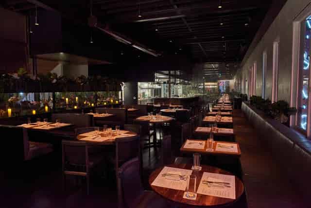 Indoor dining room