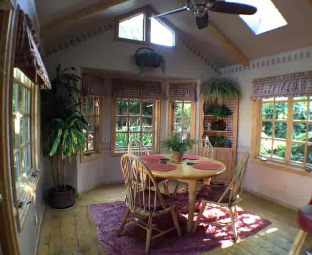 Outside fireplace at The Enchanted Manor, ideal for intimate gatherings and workshops.