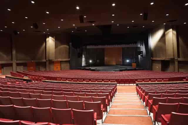 Redondo Beach Performing Arts Center auditorium with tiered seating for events and presentations.