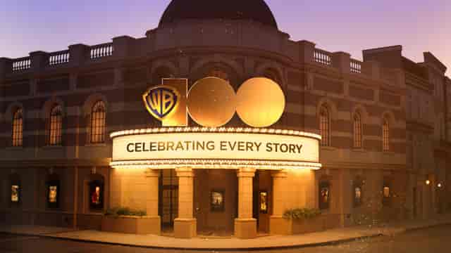 Marquee Rotunda at Warner Bros. Studios, elegant venue for film premieres and celebrations.