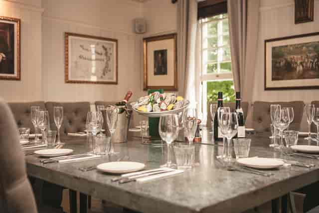 Elegant meeting room at The Somers Town Coffee House for corporate events and gatherings.