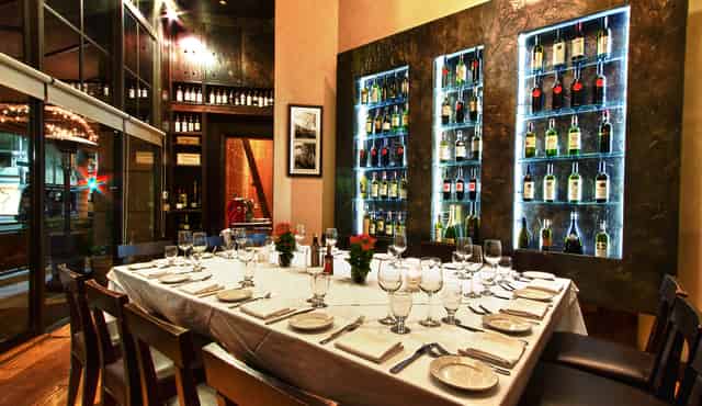 Private Dining Areas