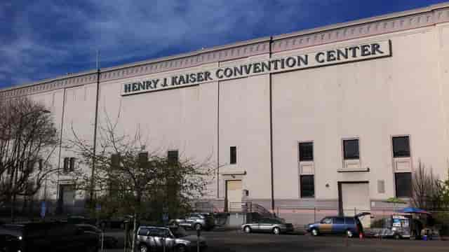 Calvin Simmons Theatre at Kaiser Center, ideal for events and conferences, historic charm.