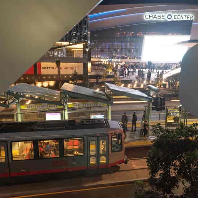 Vibrant urban transportation hub ideal for events, enhancing accessibility and engagement.