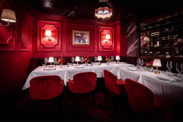 Private dining room