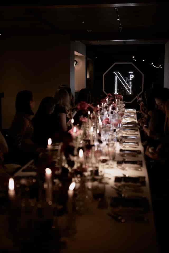 Elegant dining table at Woods Quay, perfect for networking and milestone celebrations.