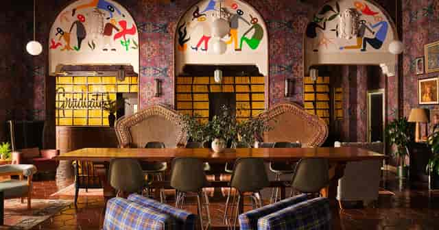 Vibrant meeting space at Graduate Berkeley Hotel, ideal for creative events and gatherings.