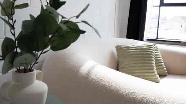 Stylish modern seating area in Bijou Room, perfect for networking events and meetings.