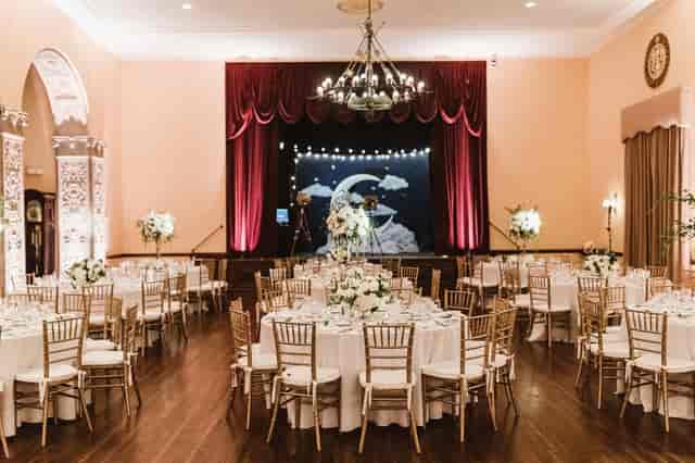 Elegant event space at The Ebell of Los Angeles, perfect for weddings and corporate events.