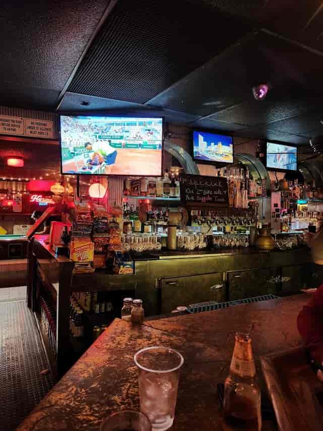 Vibrant lounge bar at The Gentle Penguin, perfect for networking events and social gatherings.