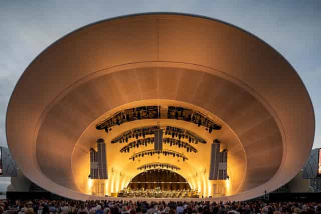 Covered Stage