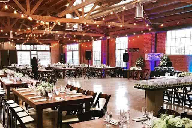Smaller Hall at Woman's Club of Downey, elegant event space for weddings and corporate gatherings.