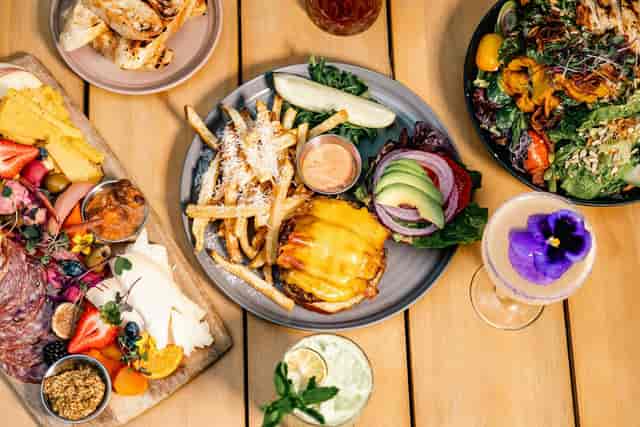 Meeting Space at The Pearl Hotel with vibrant food spread for events and networking.