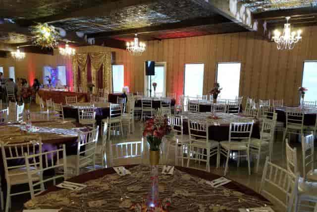 Elegant event space at Sunset Lounge, perfect for weddings and corporate events.