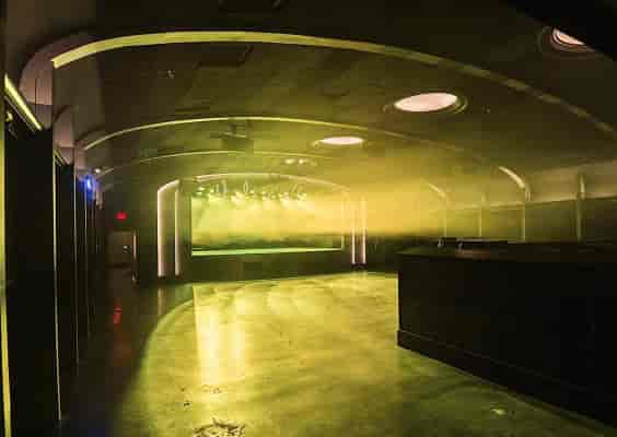 Teragram Ballroom: modern event space with ambient lighting for corporate and creative gatherings.