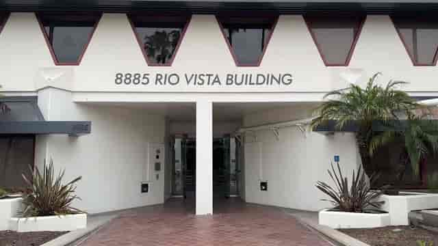 Modern entrance of Mission Valley Brown Meeting Room for professional events.