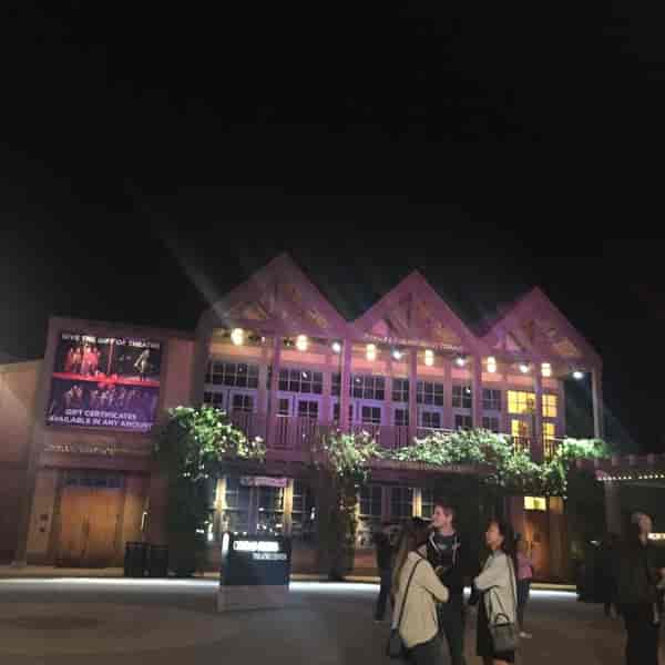 Sheryl and Harvey White Theatre exterior, vibrant venue for events and gatherings.