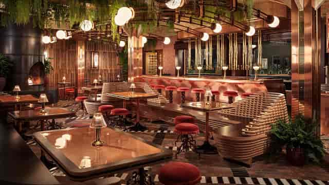 Main Dining Area at The Wine Pub, elegant venue for networking events and gatherings.