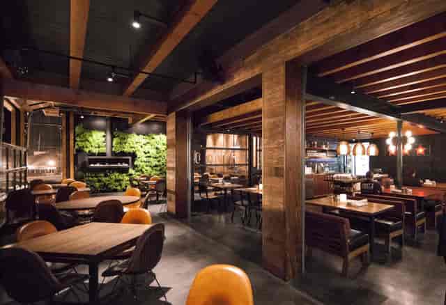 Private party room at Jimmy's Famous American Tavern, ideal for gatherings and networking events.