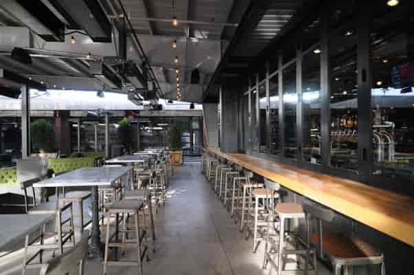 Versatile event space in Phoenix with modern design, ideal for receptions and meetings.