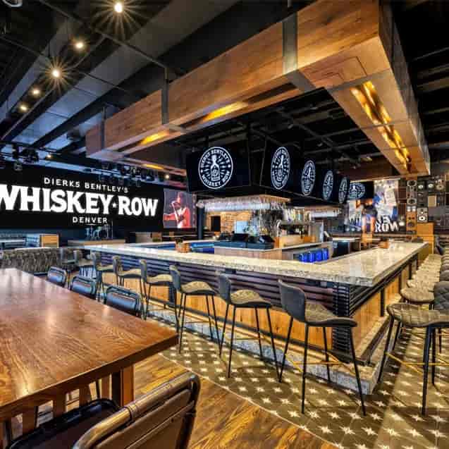 Private dining room at Dierks Bentley's Whiskey Row, ideal for corporate events and parties.
