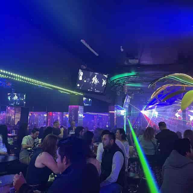 HOF at The Ritz Nightclub: vibrant venue with colorful lighting for dynamic parties.