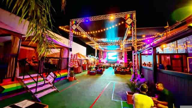 Main Dance Floor at Rich's San Diego, vibrant outdoor event space for gatherings and performances.