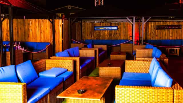 Outdoor Smoking Patios