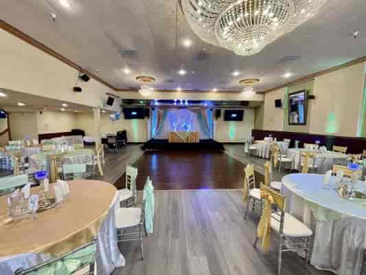 Elegant banquet hall in My Royal Palace, perfect for weddings and corporate events.