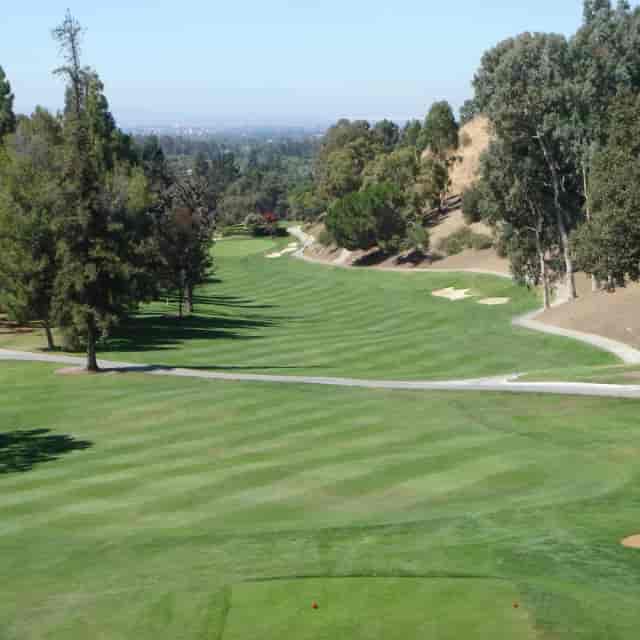 Manicured golf course patio at San Jose Country Club for corporate events and team-building.