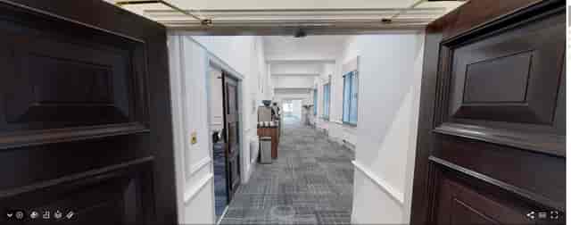 Dorset Suite corridor at De Vere Grand Connaught Rooms, ideal for networking events.