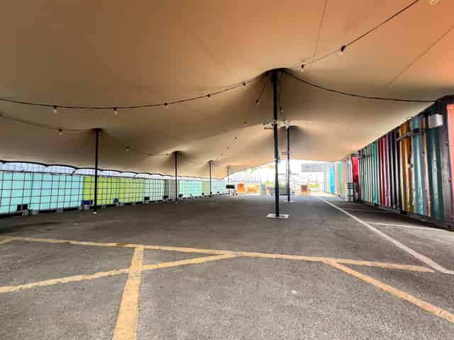 Events & Film Space in Outdoor Courtyard