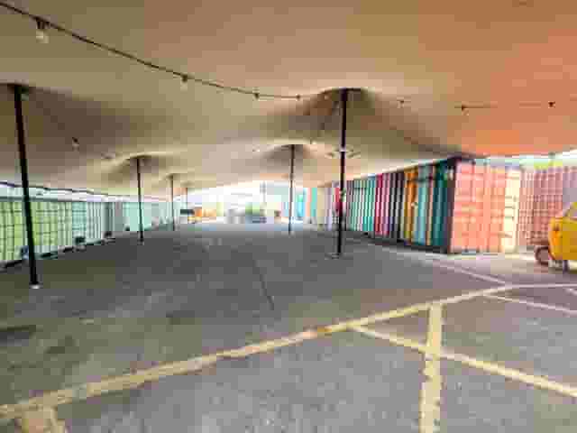 Events & Film Space in Outdoor Courtyard