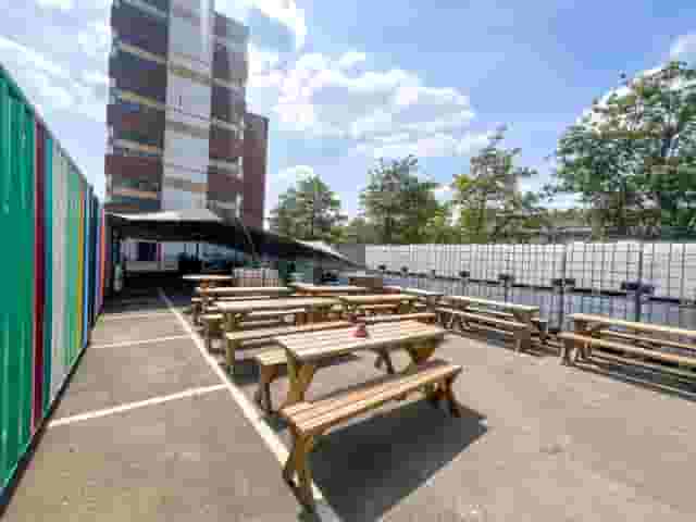 Events & Film Space in Outdoor Courtyard