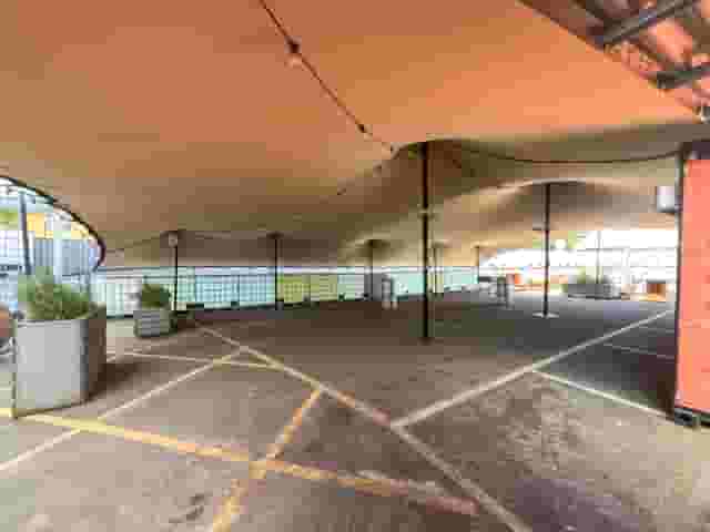 Events & Film Space in Outdoor Courtyard