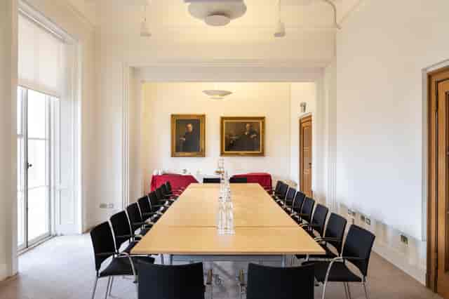 Wolfson Room Three at The Royal Society: elegant meeting space for corporate events.