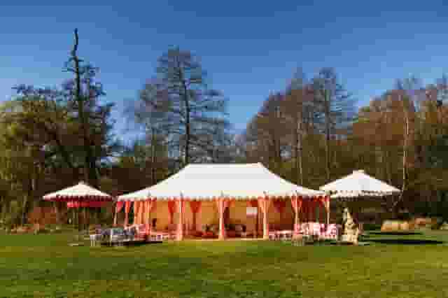 Marquee at Leeds Castle