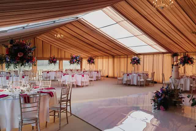 Marquee at Leeds Castle