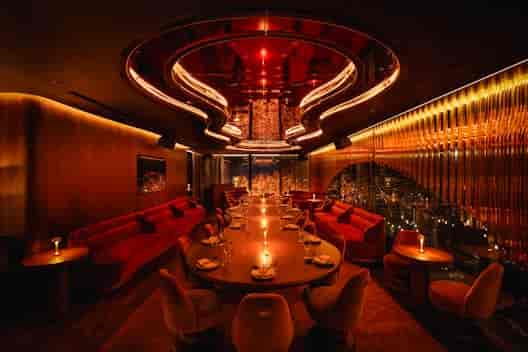 Sambaroom private dining at Sushi Samba, elegant decor for exclusive events.