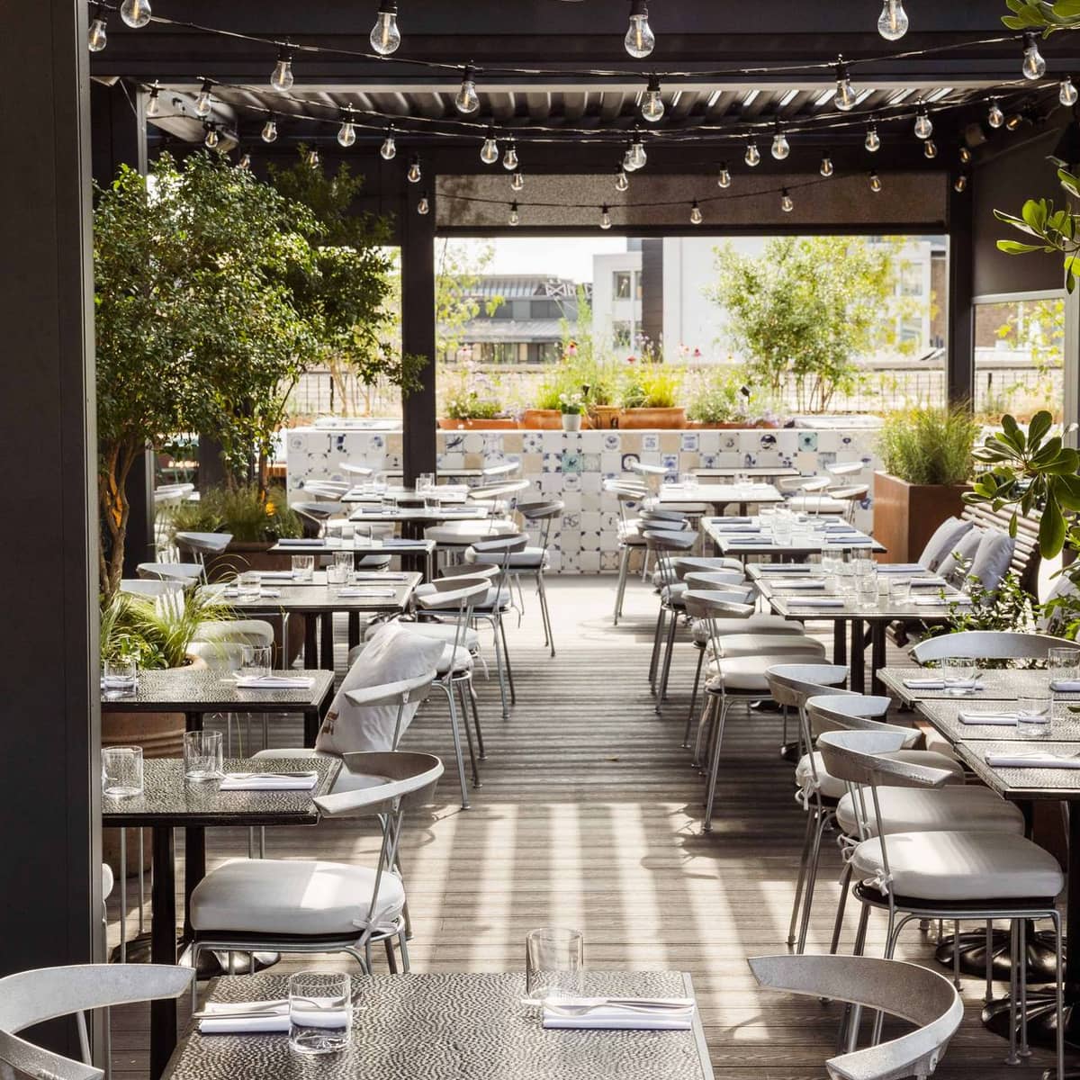 Rooftop Restaurant, Pergola + Terrace | The Conduit